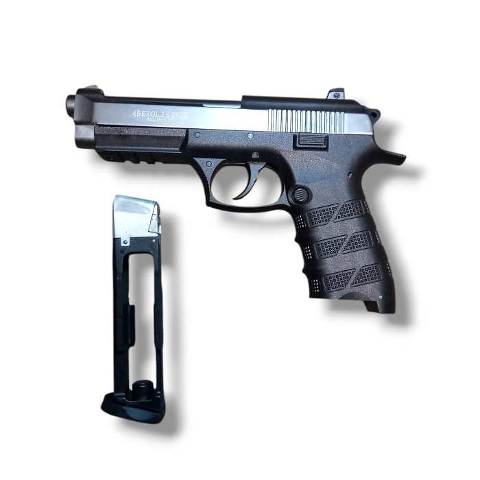 Пистолет пневматический ECOL ES P92B Fume (Blowback) pnevmaticheskii_pistolet_ekol_es_p92_b