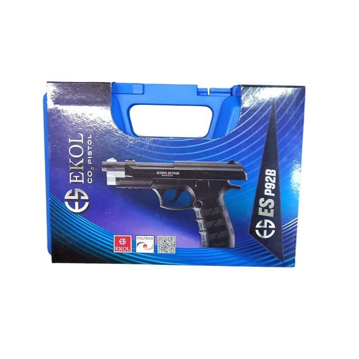 Пистолет пневматический ECOL ES P92B Fume (Blowback) pnevmaticheskii_pistolet_ekol_es_p92_b